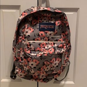 Jansport Floral Backpack